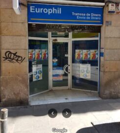 EUROPHIL Zona Universitat – Envío de Dinero – Oficina de Cambio de Divisas – Change Dollar